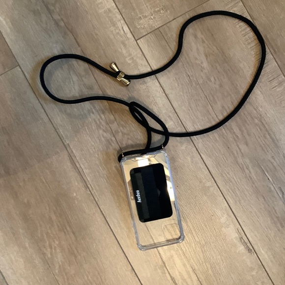 Keebos Clear Cell Phone Case with Adjustable Lanyard - Picture 2 of 3